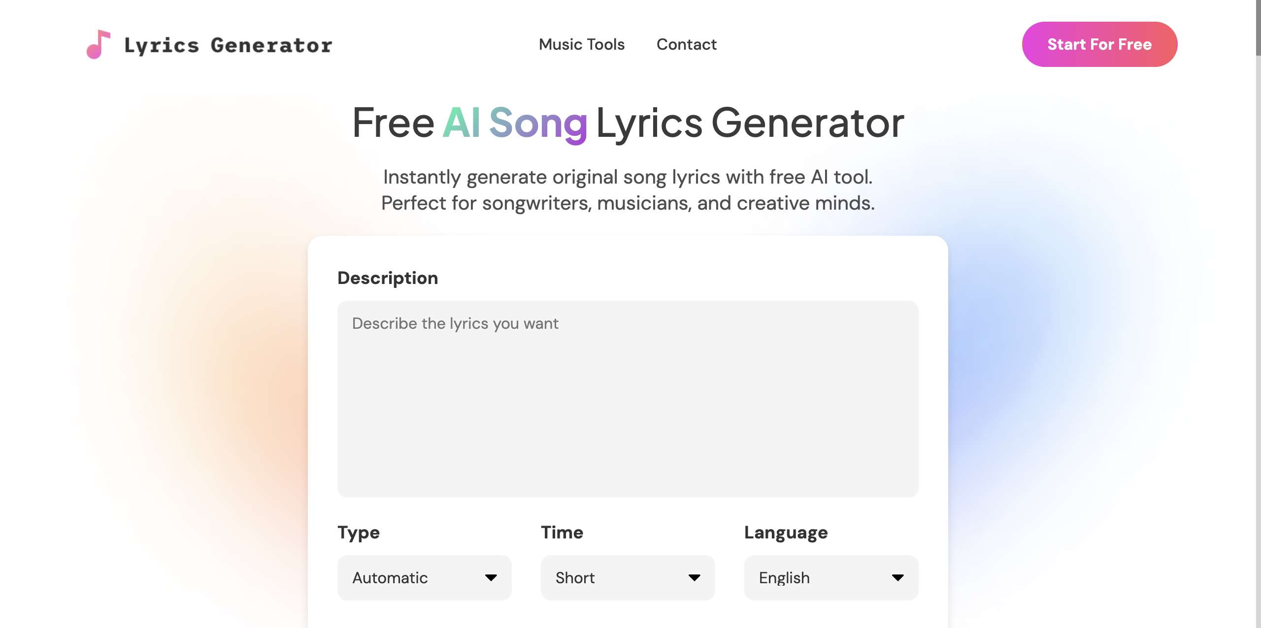 Lyrics Generator